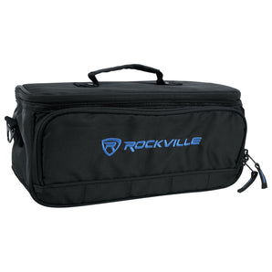 Rockville MB147 DJ Gig Bag Case w/ 13" Laptop Pocket Fits TC-Helicon GO XLR
