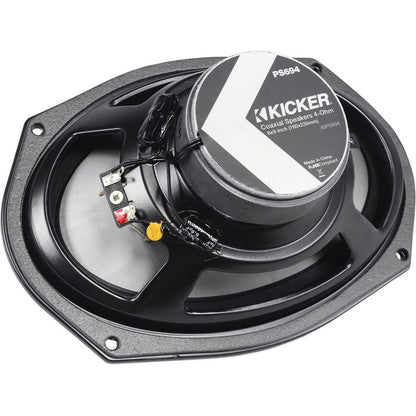 (2) kicker PS69 6x9" 360° Degree Swivel Chrome Surface Mount Boat Speakers