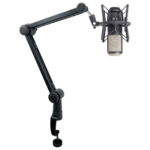 AKG P420 Studio Condenser Recording Podcasting Microphone+Pro Mic Boom Arm