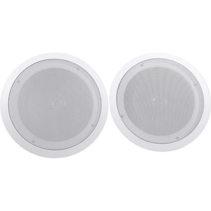 Home Theater Bluetooth Receiver+EQ+(2) Ceiling Speakers+8" Subwoofer