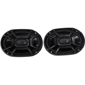 Front+Rear Polk Audio Speaker Replacement Kit+Adapters For 2003-07 Honda Accord