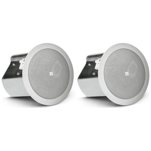 (12) JBL CONTROL 14C/T 4" 25w 70v In-Ceiling Speakers For Restaurant/Bar/Cafe