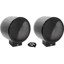 MAC80B Black 7.7" Tower Speaker Pods 2-Pack + MAC360B Swivel Clamps Bundle