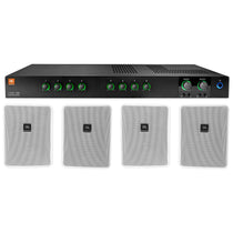 CSMA280 2 x 80W Amplifier + 5.25" White Wall Speaker Package