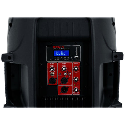 BPA15 15" Speakers 2-Pack + LED Tripod Stands Bundle