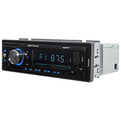 Single-Din Car Digital Media Bluetooth Receiver + Install For 2005 Honda Civic SE