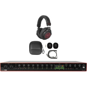 Focusrite Scarlett 18i20 3rd Gen 18-in, 20-out USB audio interface+ Headphones