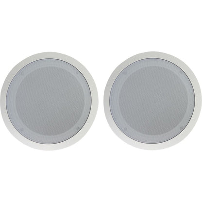 CC80T White 2-Pack + RCS80-1 Amplifier Bundle