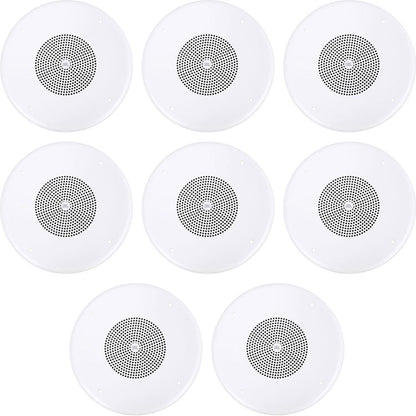 (8) CSS8004 4" Commercial 70V/100V 5W Ceiling Speakers