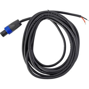Rockville RHC20 20 Foot Speakon to Bare Wire Speaker Cable,16 Gauge,100% Copper