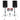 (2) Rockville RPG12BT 12" Powered Wireless Link DJ Speakers+Bluetooth+LED Stands