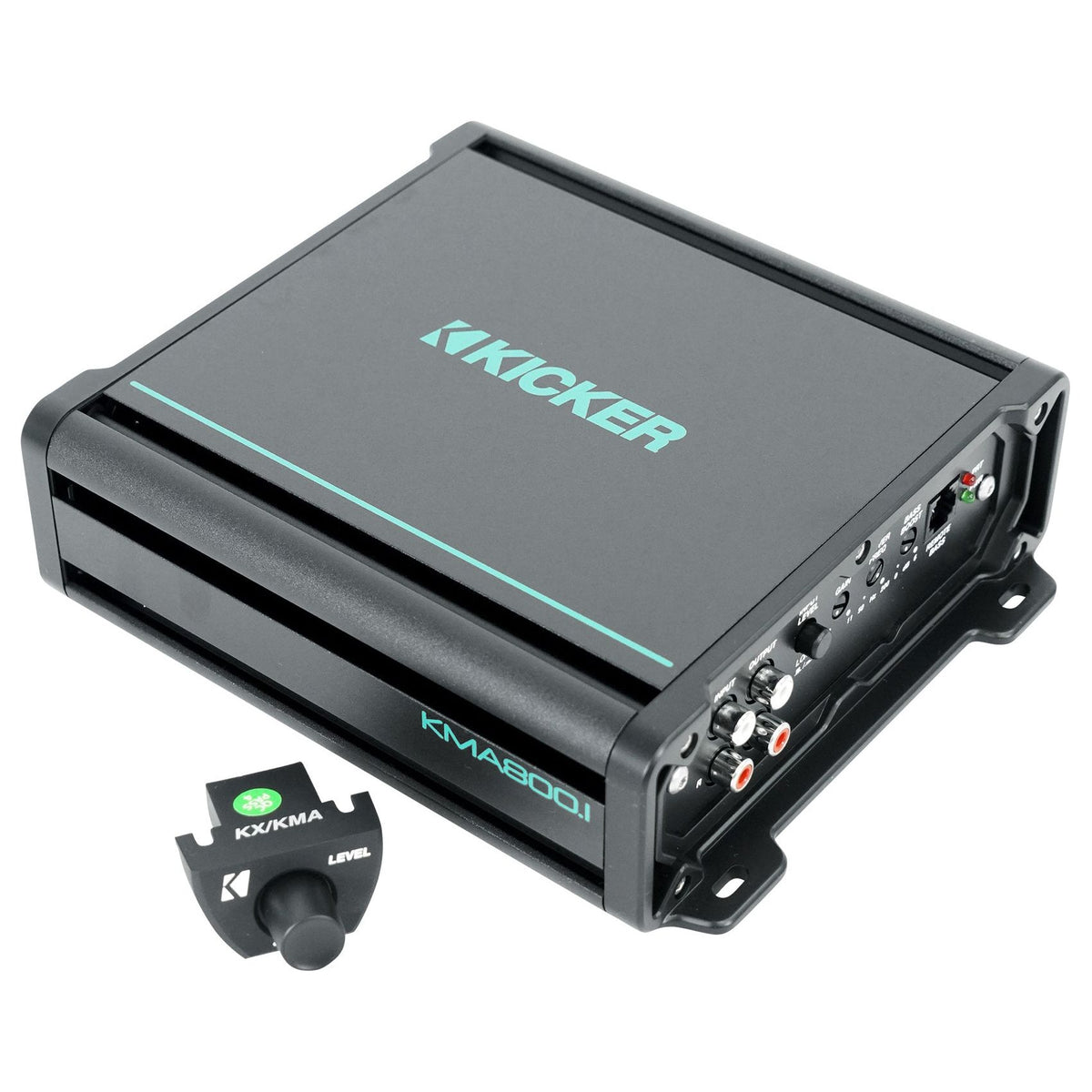 KICKER 48KMA8001 800 Watt 1-Ohm Marine/Boat Mono Amplifier Sub Amp KMA800.1
