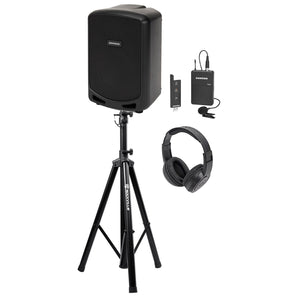 Samson Expedition Escape+ Speaker w/Bluetooth+Wireless Lavalier Mic for Speeches