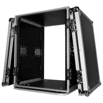 Pro X T-14RSS 14U Space DJ Flight Rack Case With 4" Wheels/Casters