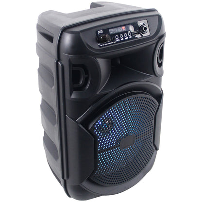 BOOM8 Portable Rechargeable 8" LED Party Speaker