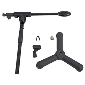 Samson Kick Drum Microphone Mic Stand w/ Boom+Smartphone/Tablet/iPad Mount Clamp