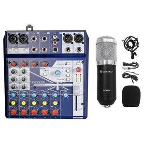 Soundcraft Notepad-8FX 8-Channel USB Mixer Podcasting Interface + Recording Mic