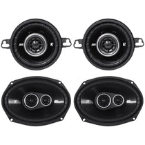 DSC6930 6x9" & DSC350 3.5" Car Speaker Bundle (2 Pairs)