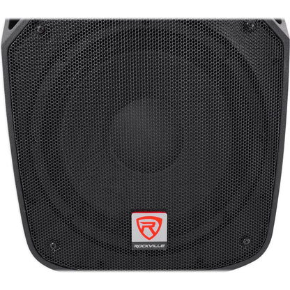 Crown XLi1500 Amplifier + (2) Rockville SPGN128 12in Speakers + Stands + Cables