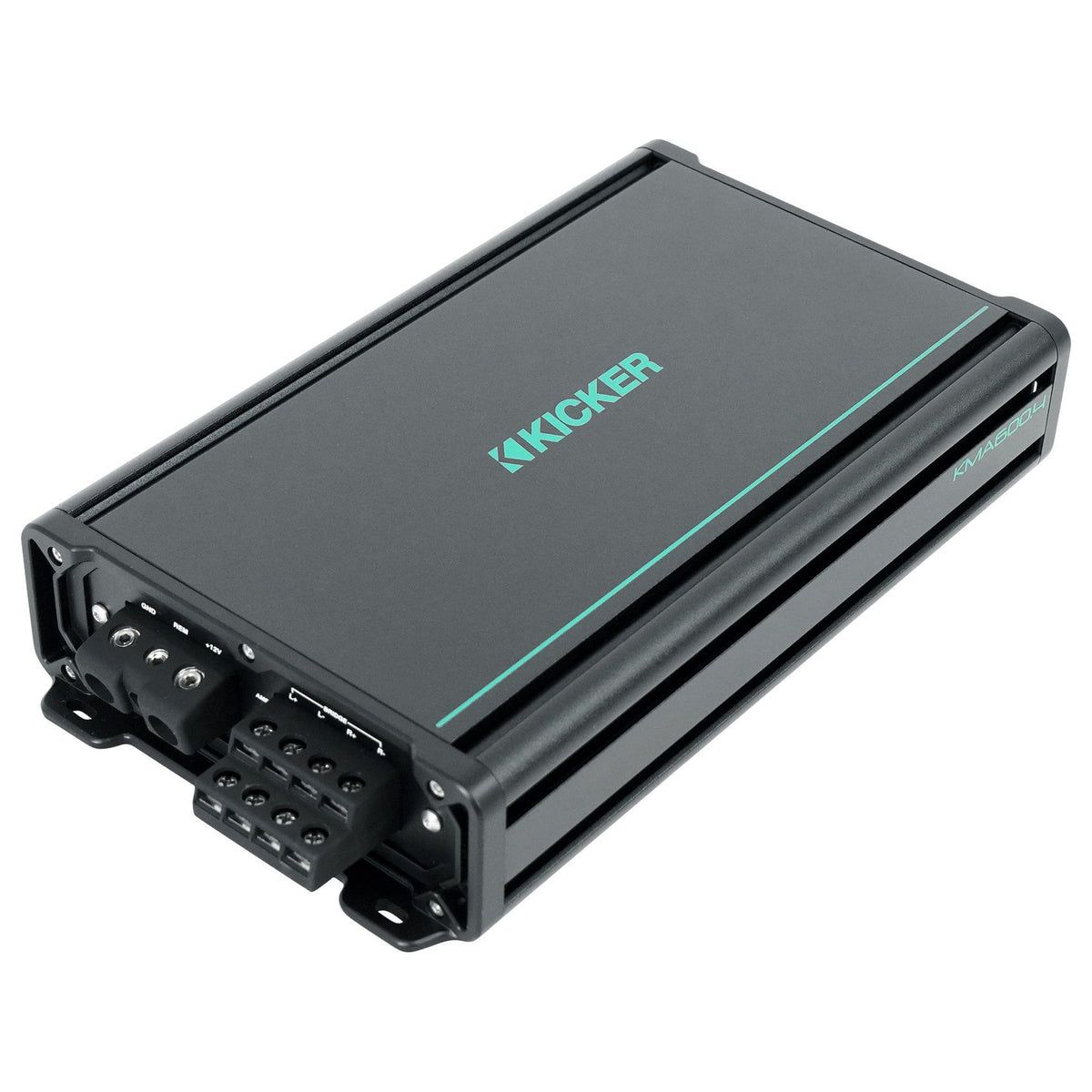 KICKER 48KMA6004 600 Watt 4-Channel Marine Amplifier Boat Amp KMA600.4