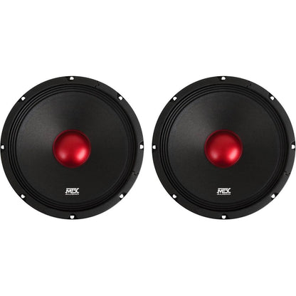 Thunder RTX108 10" Mid-Bass Speaker Pair, 8-Ohm