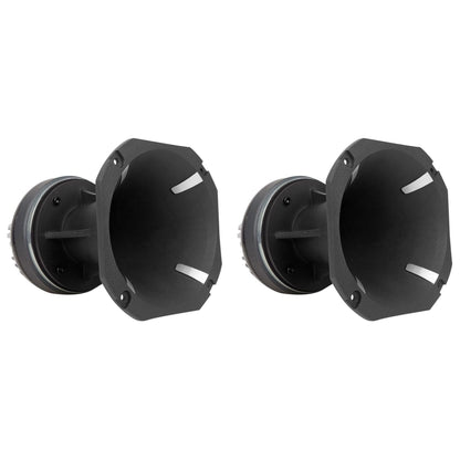 (2) HT120 2" 360W Pro Audio Live Sound Aluminum Horn Titanium Tweeters