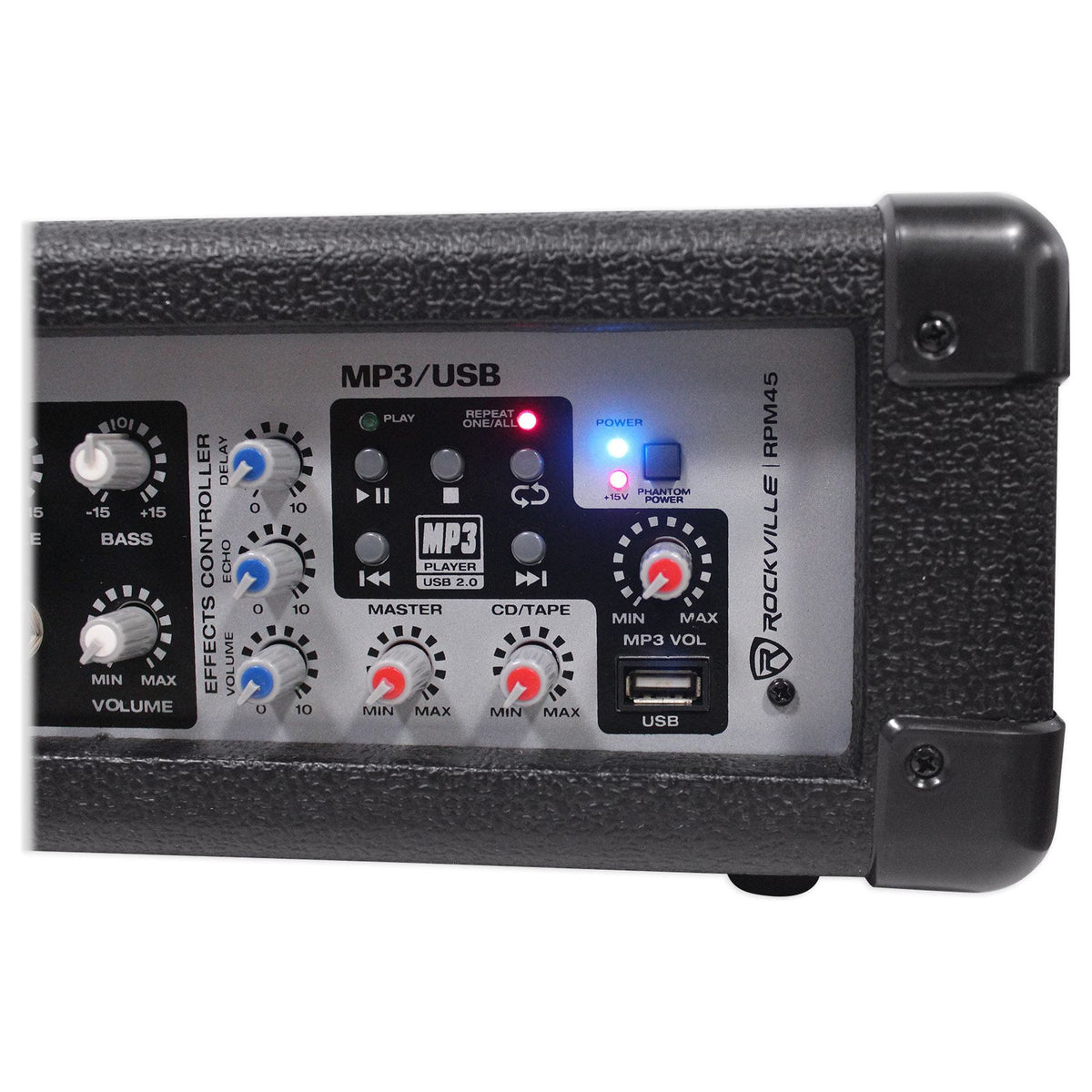 RPM45 Mixer + 3-Pack Mics Bundle