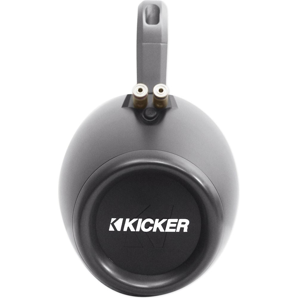 KM8 8" 600W Wakeboard Tower Speakers, Black Enclosures & Amplifier