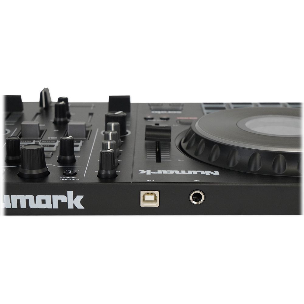 Numark Mixtrack Platinum FX 4-Deck Serato DJ Controller w/Jog Wheel Di ...