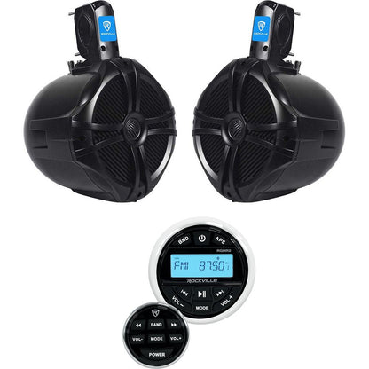 RWB80B Black 2-Pack + Marine Gauge Receiver Bundle