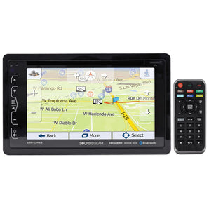 SOUNDSTREAM VRN-65HXB 6.2" Car Navigation Bluetooth DVD Receiver+Backup Camera