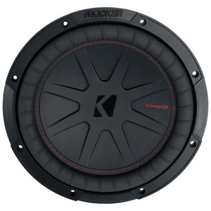 KICKER 48CWR104 CompR 800w 10" Subwoofer DVC 4-ohm Car Audio Sub CWR10-4 COMPR10