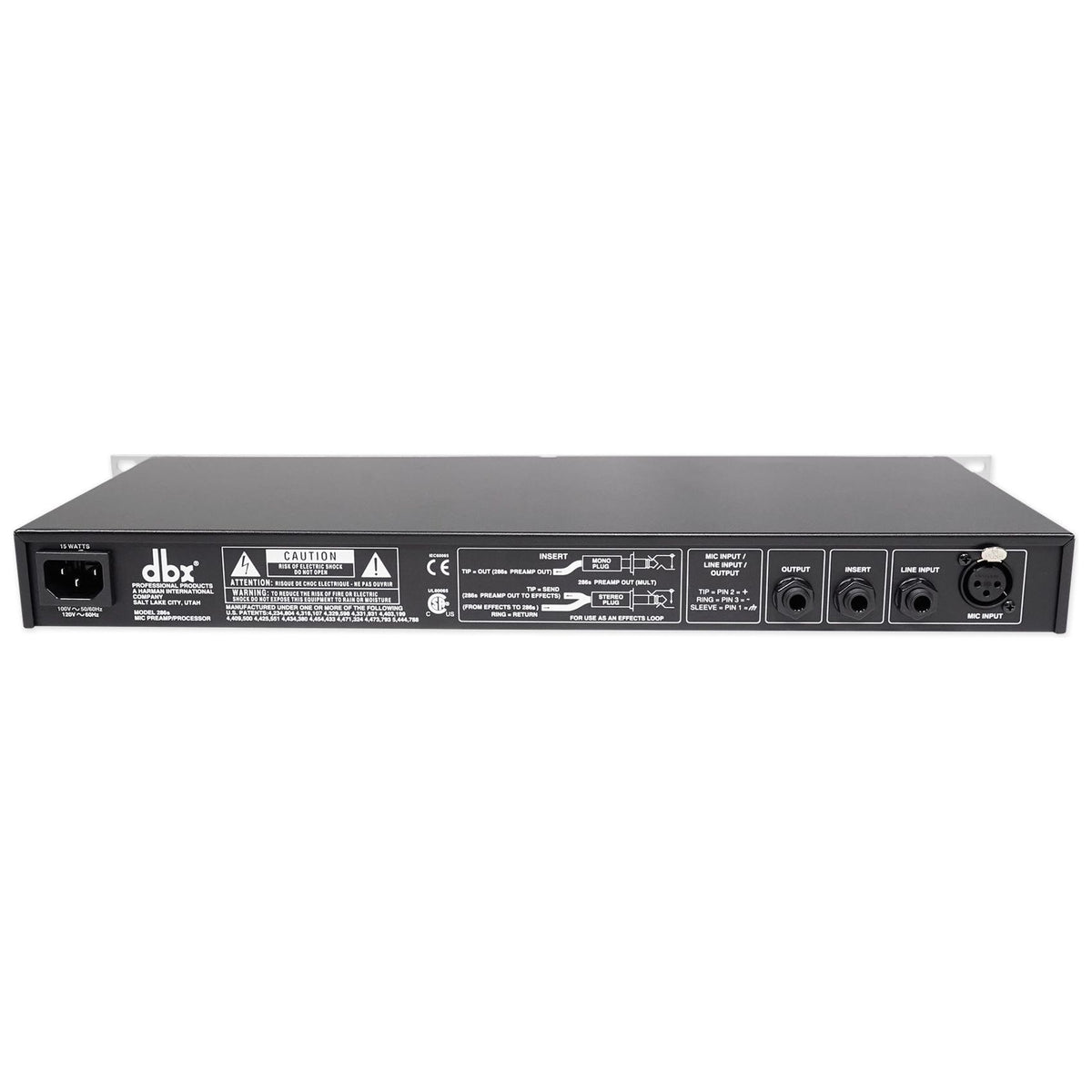 286S Microphone/Instrument Preamp Processor