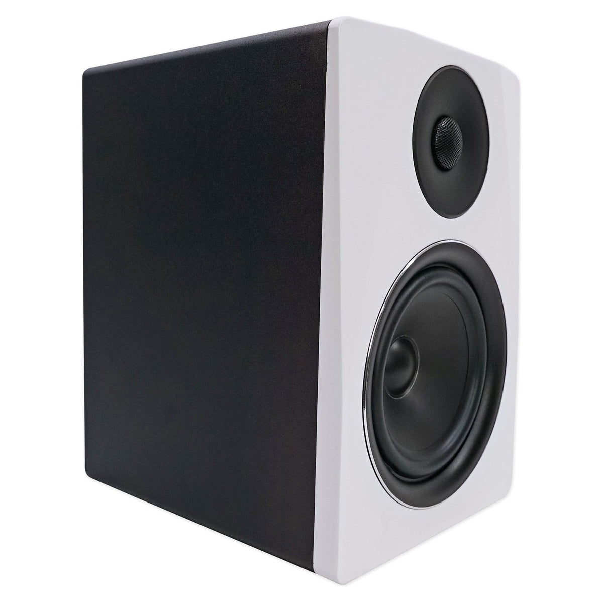 APM6W 6.5" 350 Watt USB Studio Monitor Speakers+Black 21" Stands