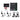 2-Person Podcast Podcasting Recording Kit w/Mackie ProFX12 v3 Mixer+Desk Stands