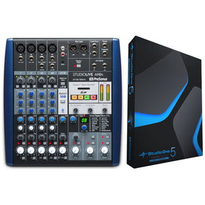 PRESONUS StudioLive SLM AR8C 8 Ch. Mixer Recording Interface+Software Upgrade