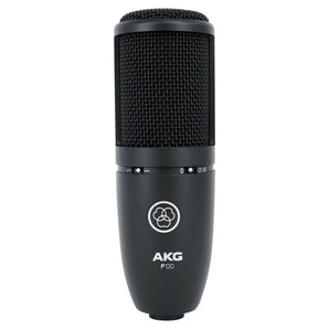 AKG P120 Studio Condenser Recording/Live Stream Microphone+Warm Audio Boom Arm