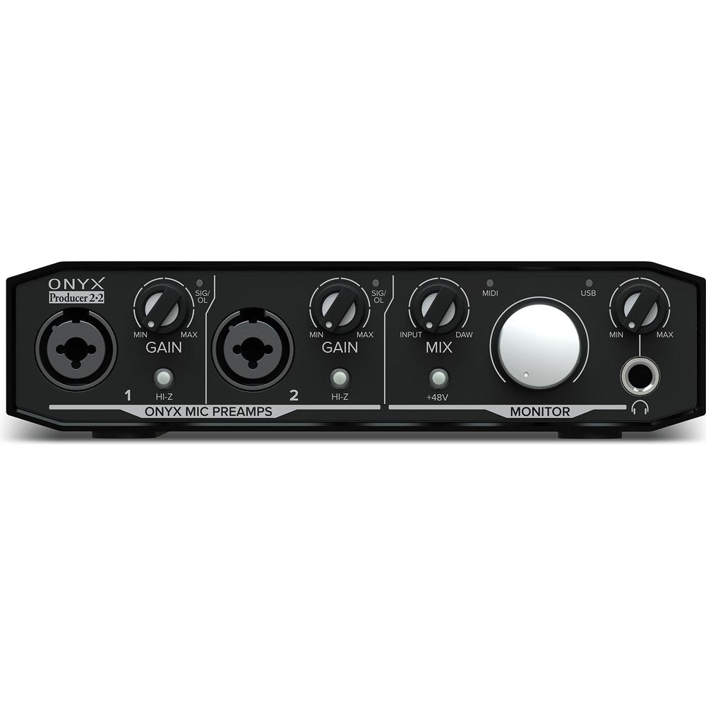 Onyx Producer 2.2 USB Audio Recording Interface with Studio Mic and Headphones