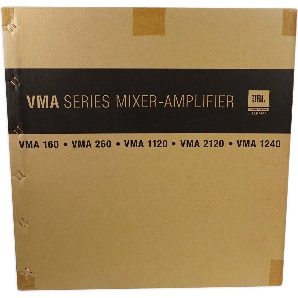 VMA260 8-Input Amplifier + (12) JBL 8128 8" Ceiling Speakers