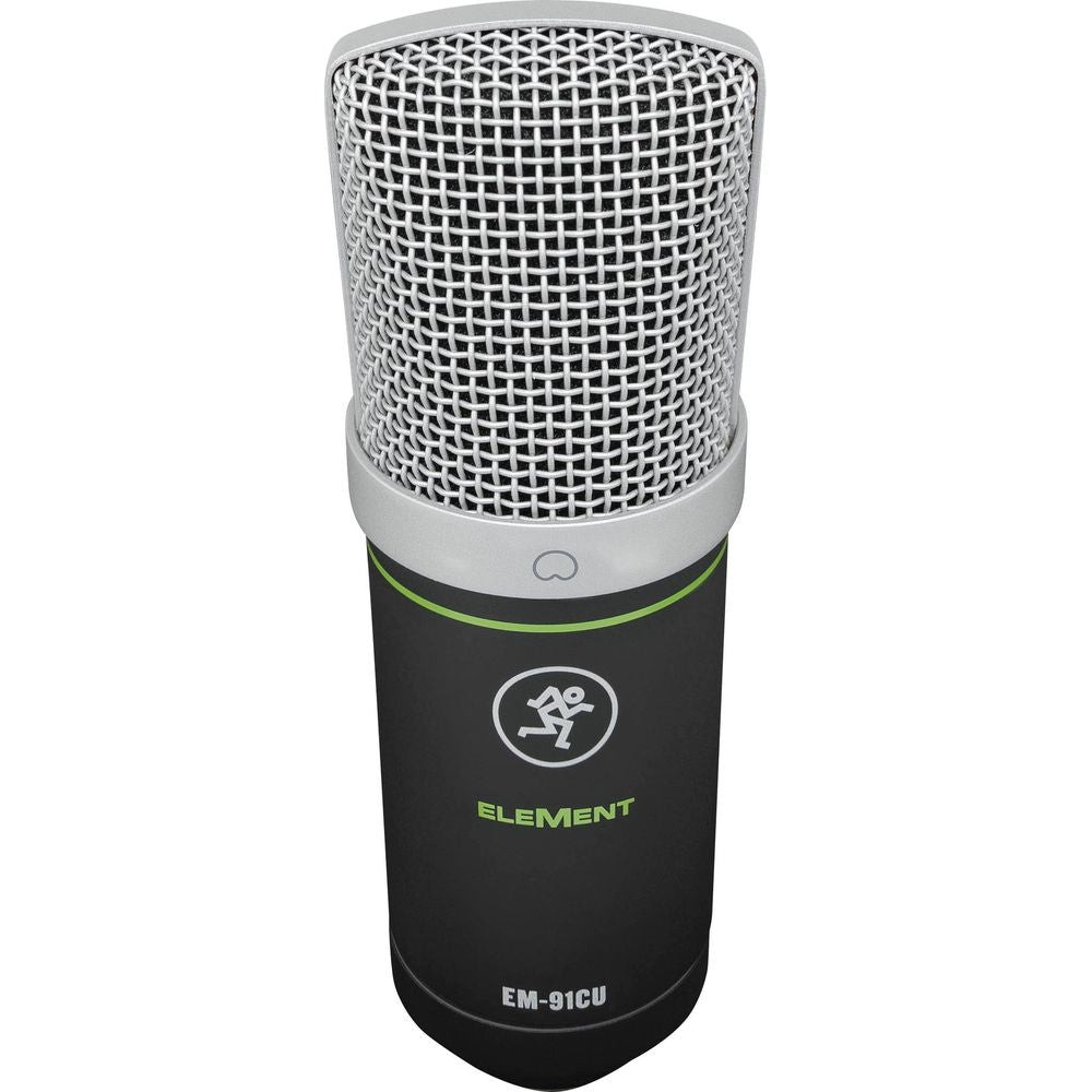 Mackie EM-91CU USB Condenser Recording Zoom Podcast Microphone Mic+Shockmount