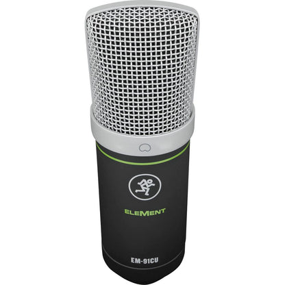 Mackie EM-91CU USB Condenser Recording Zoom Podcast Microphone Mic+Shockmount