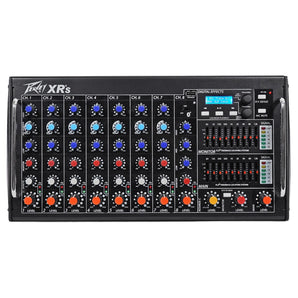 Peavey XR S 1000w Powered 8 Channel Mixer Bluetooth/USB XRS+AKG Microphone+Stand