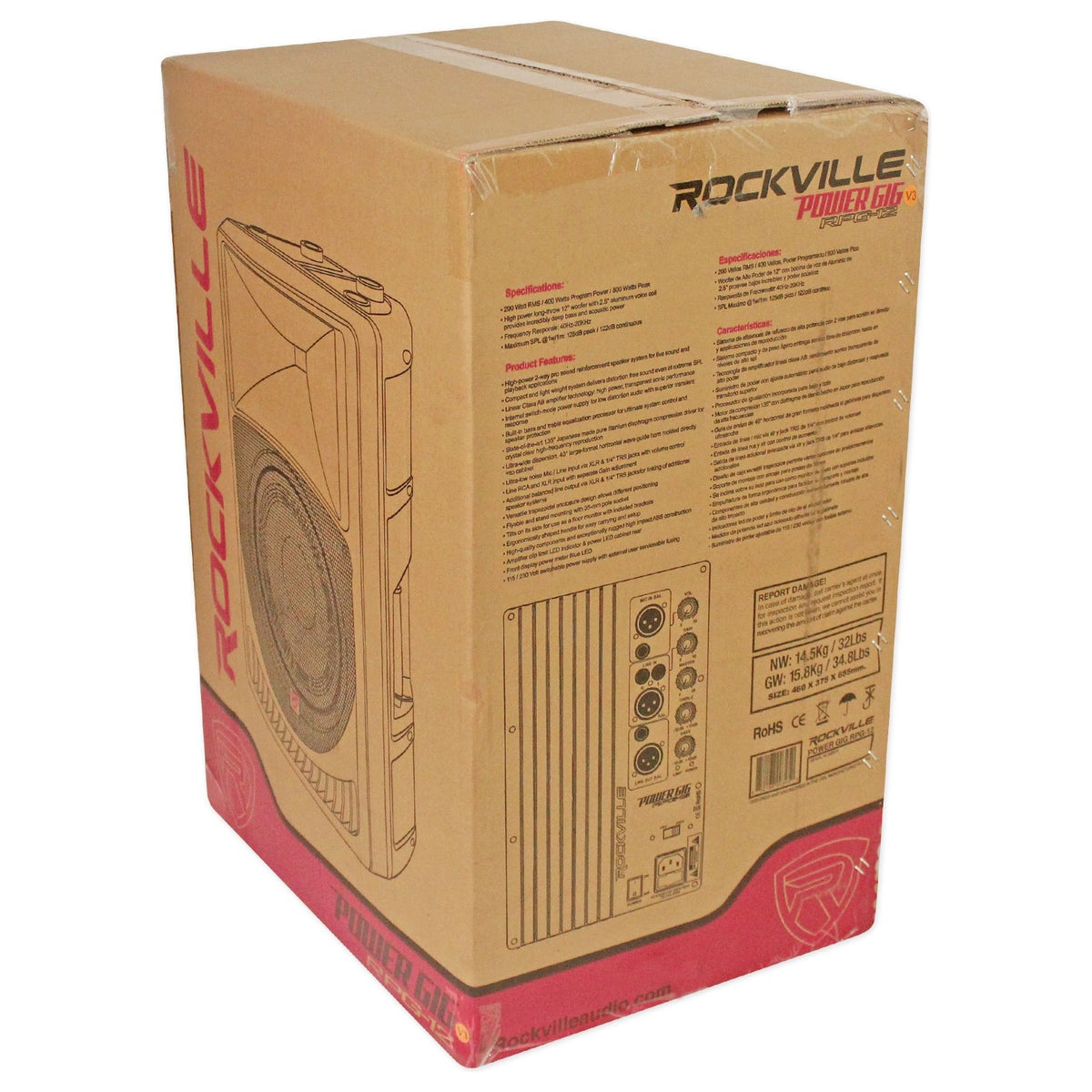 RPG12 + Dual Wireless Handheld Microphones Bundle