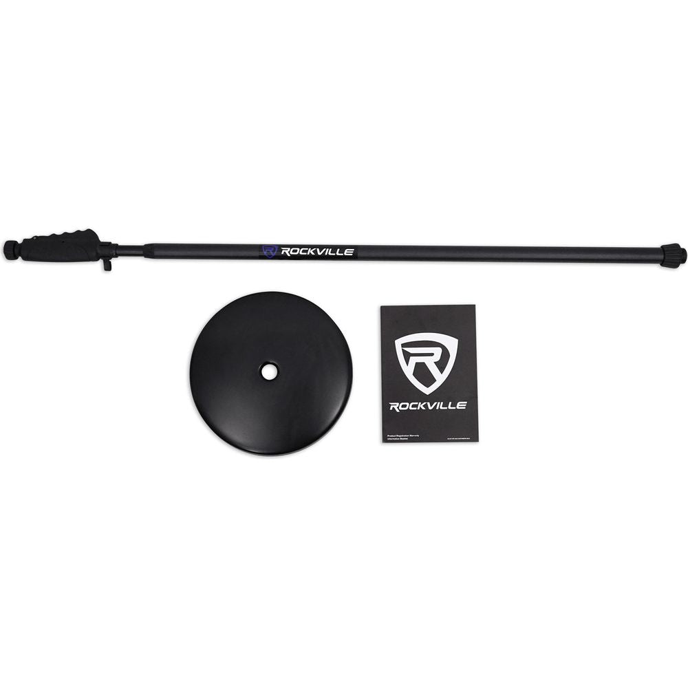 RVMIC4 V2 Mic Stand + iStand 44 Clamp Mount Bundle