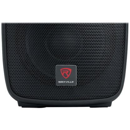 (2) BPA10 10" Powered 400 Watt DJ PA Speakers+Crank-Up Speaker Stands