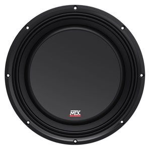 MTX 3510-04S 10" 600 Watt Shallow Car Subwoofer+Sealed Sub Box Slim Enclosure