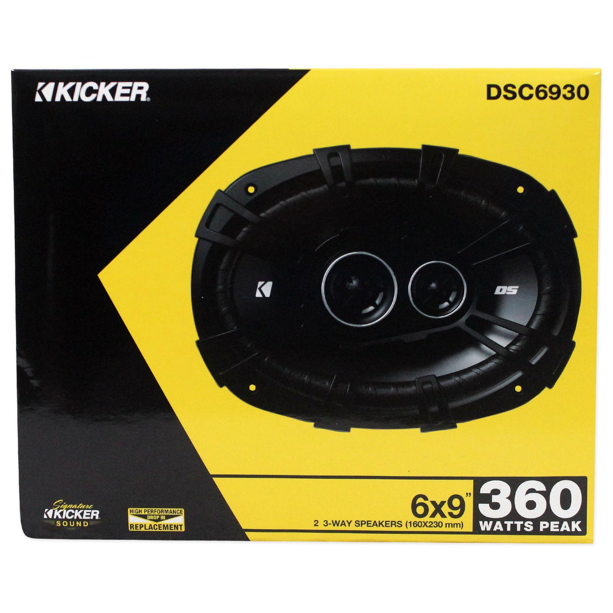DSC6930 6x9" & DSC350 3.5" Car Speaker Bundle (2 Pairs)