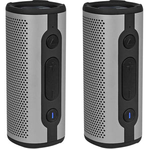 (2) Rockville ROCK LAUNCHER SL Portable Bluetooth Speakers for Spin/Yoga/Pilates