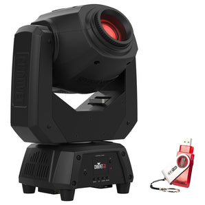 Chauvet DJ Intimidator Spot 60 ILS 70w Compact DMX Moving Head Light+D-Fi USB