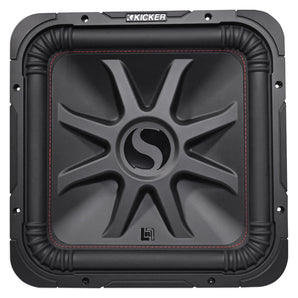 (2) KICKER 45L7R154 15" 3600w L7R Car Subwoofers+Vented Box+Amplifier+Amp Kit